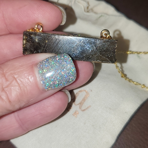 Labadorite bar necklace - Picture 2 of 3